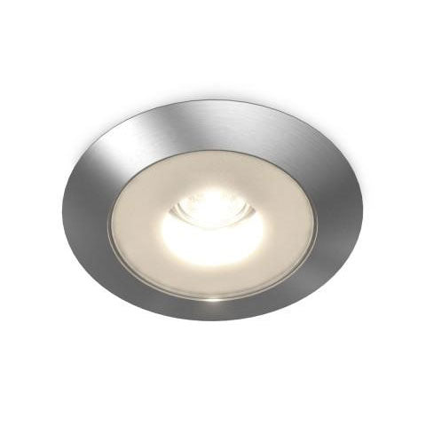 Bathology Spectrum 321 - Steam Shower / Shower LED Light, Recessed, 5" Diameter Metal / Glass Lens