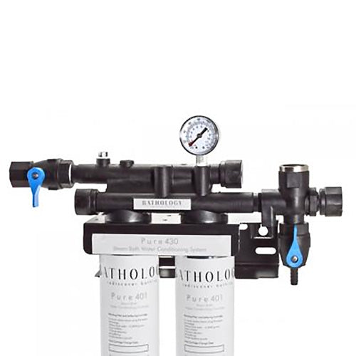 Bathology Pure 430 - Steam Bath Generator Water Conditioning System, High-Volume