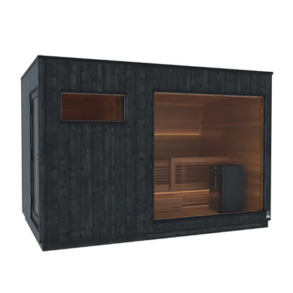 ThermaSol Nordic Misty Changing Room 2-Entrance - Outdoor Changing Room for Nordic Misty Sauna Cabin, 2 Entrances