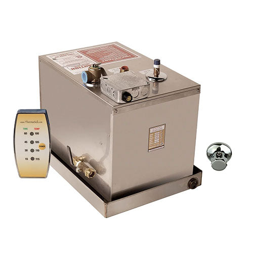ThermaSol Day Spa - Commercial Steam Shower Generator Kit, up to 4 Rooms