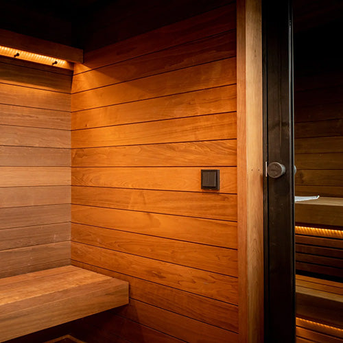 ThermaSol Nordic Misty Changing Room 2-Entrance - Outdoor Changing Room for Nordic Misty Sauna Cabin, 2 Entrances — view 3