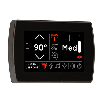 ThermaSol SignaTouch - Digital Steam Shower Control, Touchscreen, 5 Inch