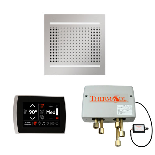 ThermaSol STC & HydroVive Wellness Shower Package - SignaTouch Control, HydroVive Rainhead, Digital Shower Valve