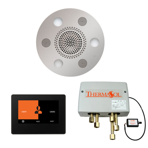 ThermaSol TT2 & Serenity Wellness Shower Package - ThermaTouch2 Control, Serenity Advanced Rainhead, Digital Shower Valve