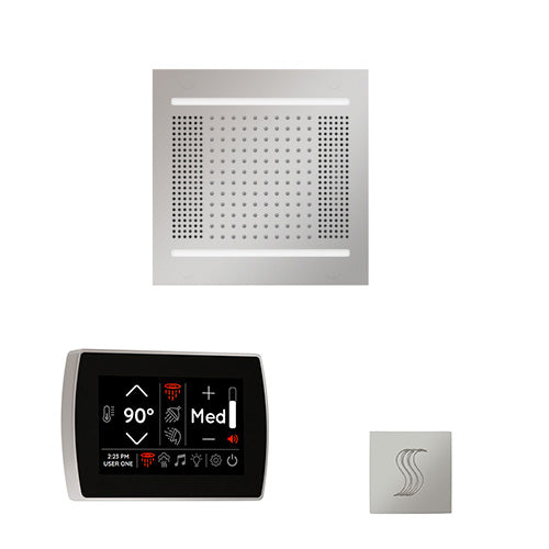 ThermaSol STC & HydroVive Wellness Steam Package - SignaTouch Control, HydroVive Rainhead, SteamVection Steamhead