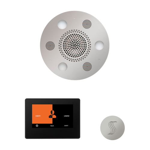 ThermaSol TT2 & Serenity Wellness Steam Package - ThermaTouch2 Control, Serenity Advanced Rainhead, SteamVection Steamhead