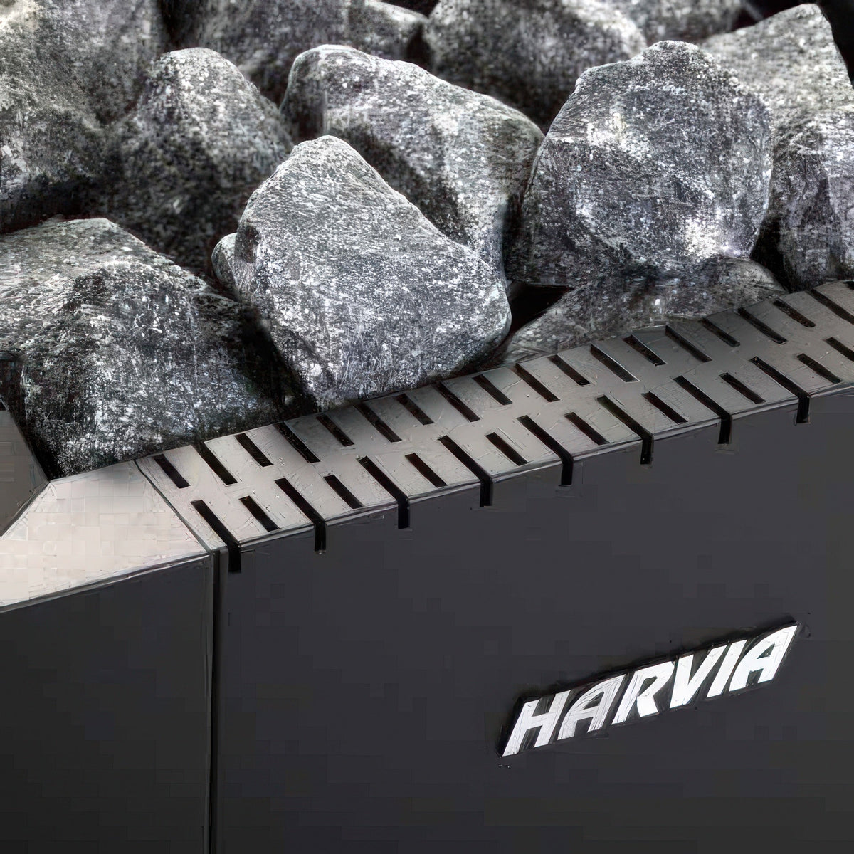 Harvia Linear 16 Black Linear Series, 17.9 kW, Wood Sauna Stove — view 2