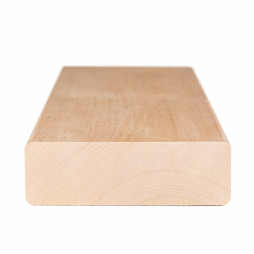 PROSAUNAS Alder 2x4 (28mm x 90mm) S4SEE SHP - Sauna Wood, Smooth 4 Sides Eased Edges, SHP Profile, Bench Material — view 4