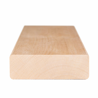 PROSAUNAS Alder 2x4 (28mm x 90mm) S4SEE SHP - Sauna Wood, Smooth 4 Sides Eased Edges, SHP Profile, Bench Material — view 4