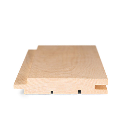 PROSAUNAS Alder 1x4 (15mm x 90mm) T&G STS4 - Sauna Wood, Tongue & Groove, STS4 Profile, Nickel-Gap, Wall Material — view 5