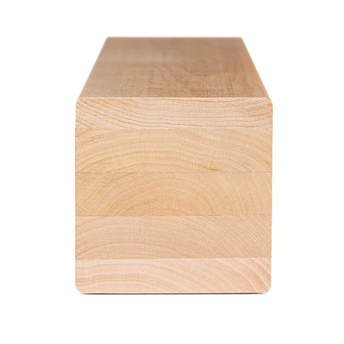 PROSAUNAS Alder 3x3 (68mm x 68mm) S4SEE SHP - Engineered Sauna Wood, Smooth 4 Sides Eased Edges, SHP Profile, Bench and Support Material — view 4