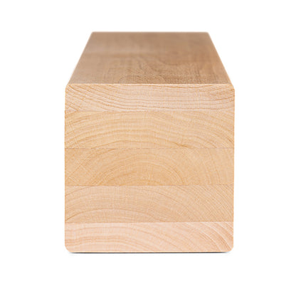 PROSAUNAS Alder 3x3 (68mm x 68mm) S4SEE SHP - Engineered Sauna Wood, Smooth 4 Sides Eased Edges, SHP Profile, Bench and Support Material — view 4