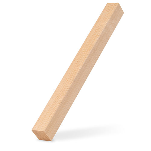 PROSAUNAS Alder 2x2 (28mm x 28mm) S4SEE SHP - Sauna Wood, Smooth 4 Sides, Eased Edges, Trim Moulding, SHP Profile — view 2