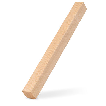 PROSAUNAS Alder 2x2 (28mm x 28mm) S4SEE SHP - Sauna Wood, Smooth 4 Sides, Eased Edges, Trim Moulding, SHP Profile — view 2