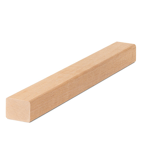 PROSAUNAS Alder 2x2 (28mm x 36mm) S4SEE SHP - Sauna Wood, Smooth 4 Sides, Eased Edges, Trim Moulding, SHP Profile