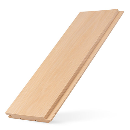 PROSAUNAS Alder 1x5 (15mm x 120mm) T&G STS4 - Sauna Wood, Tongue & Groove, STS4 Profile, Nickel-Gap, Wall Material — view 2