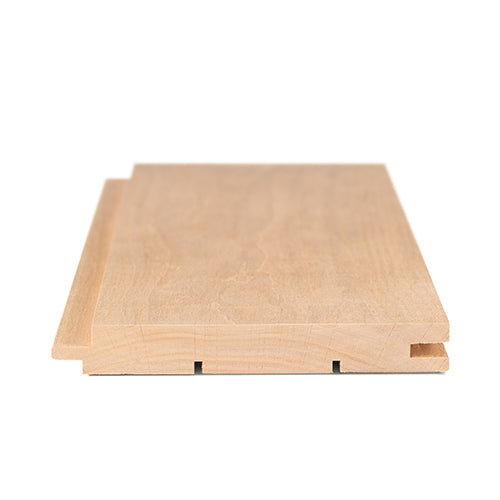 PROSAUNAS Alder 1x5 (15mm x 120mm) T&G STS4 - Sauna Wood, Tongue & Groove, STS4 Profile, Nickel-Gap, Wall Material — view 3