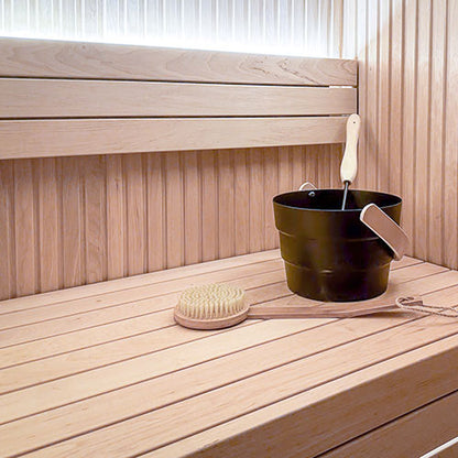 PROSAUNAS Alder Grace™ 2x3 (27mm x 64mm) T&G - Sauna Wood, Tongue & Groove, Large-Gap, Wall Material — view 3
