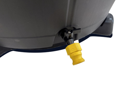 Barrel chiller package hose and fitting detail