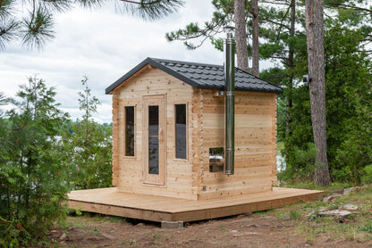 Canadian Timber Georgian 4 Person Cabin Sauna — view 3