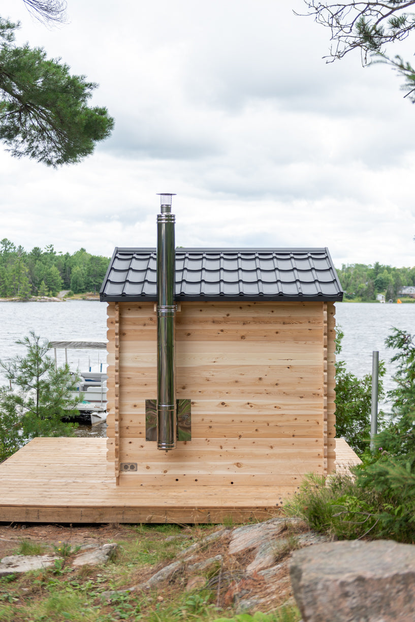 Canadian Timber Georgian 4 Person Cabin Sauna — view 4