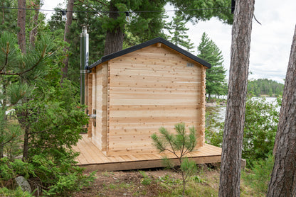 Canadian Timber Georgian 4 Person Cabin Sauna — view 6