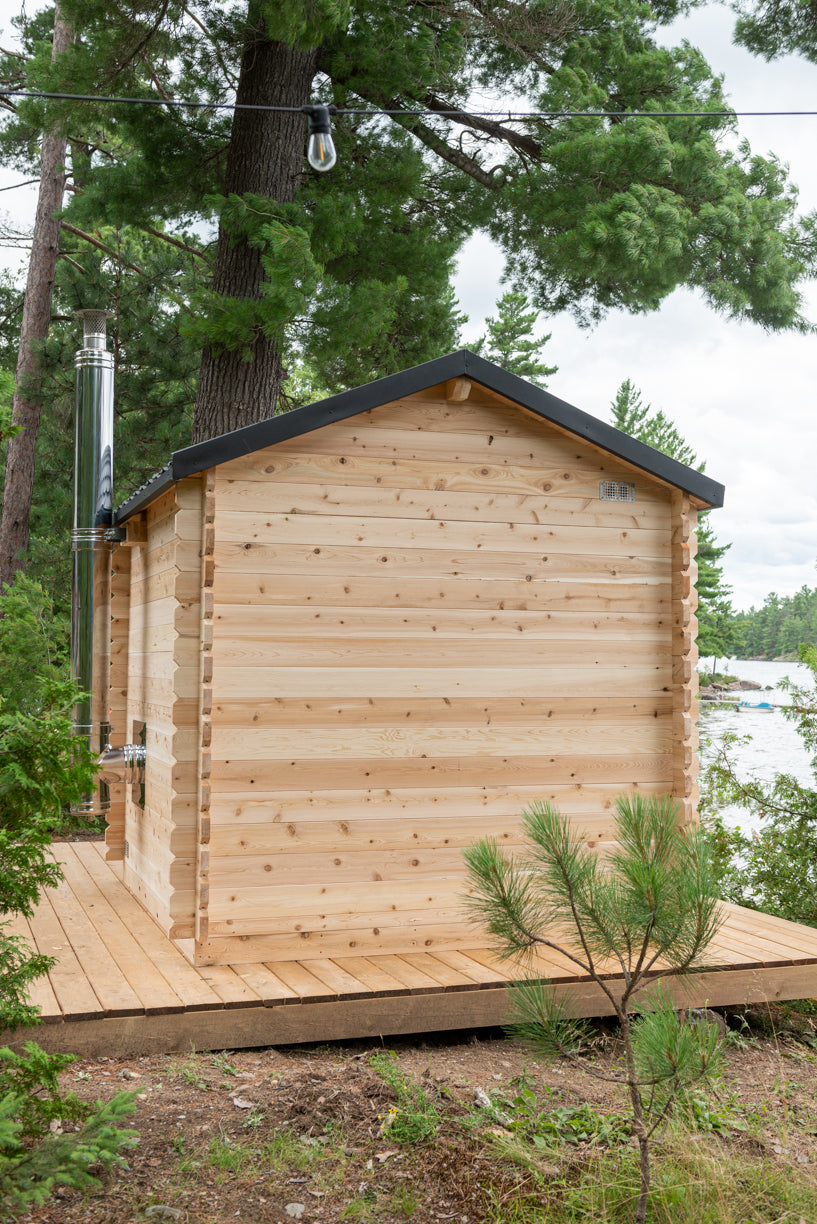 Canadian Timber Georgian 4 Person Cabin Sauna — view 7