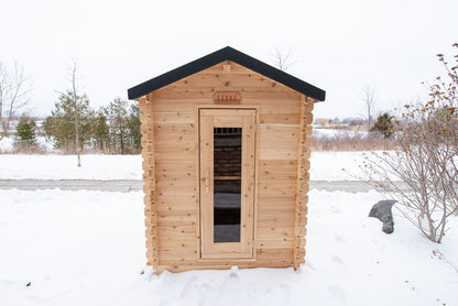 Canadian Timber Granby 4 Person Cabin Sauna — view 1