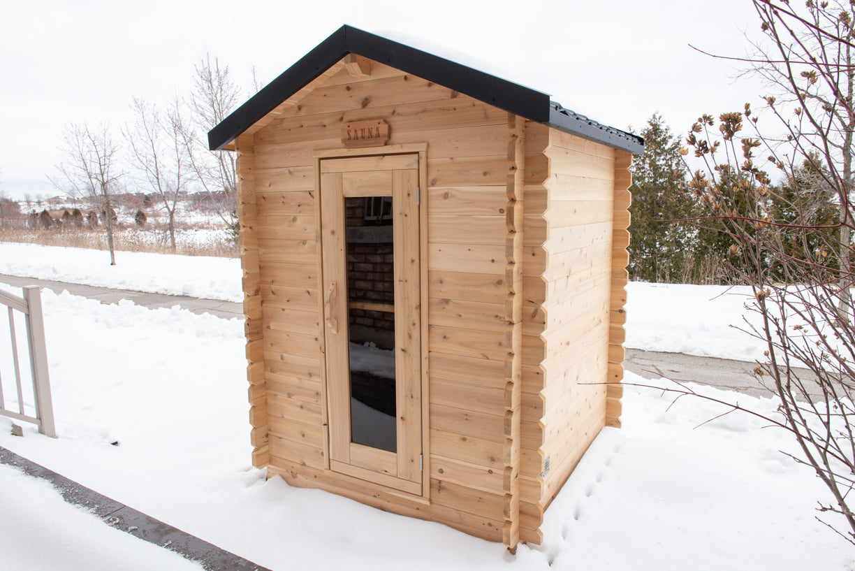 Canadian Timber Granby 4 Person Cabin Sauna — view 10
