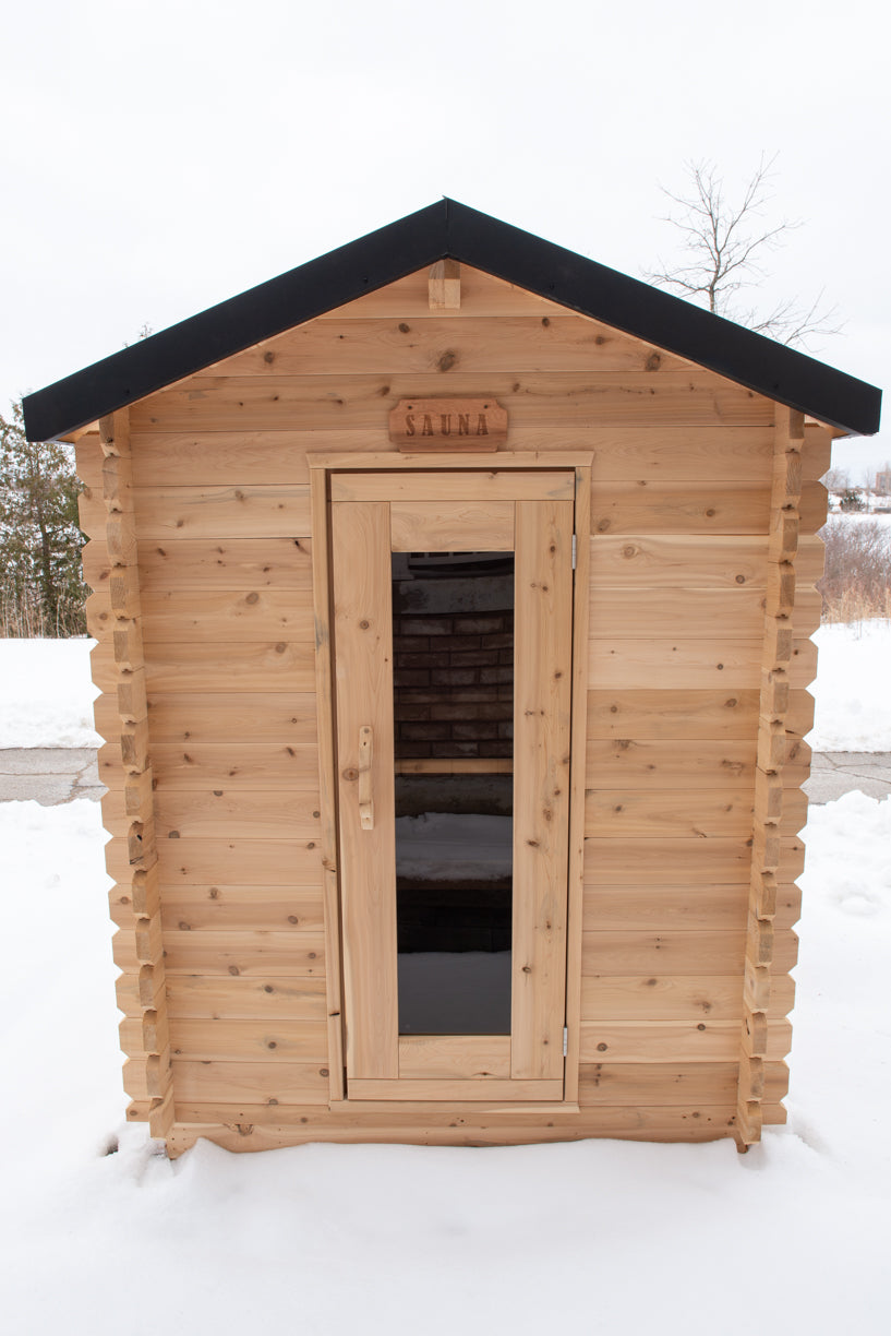 Canadian Timber Granby 4 Person Cabin Sauna — view 2