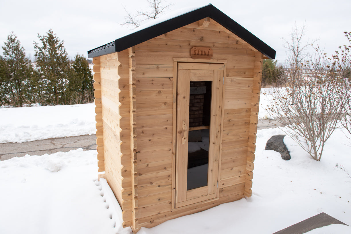 Canadian Timber Granby 4 Person Cabin Sauna — view 5