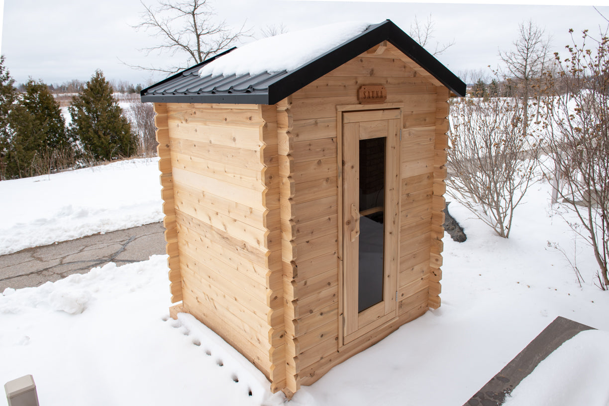 Canadian Timber Granby 4 Person Cabin Sauna — view 6
