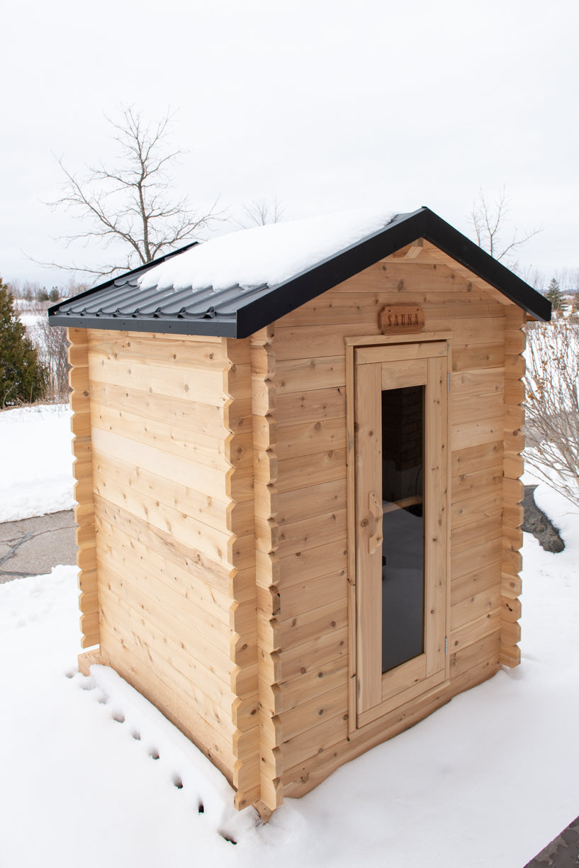 Canadian Timber Granby 4 Person Cabin Sauna — view 7