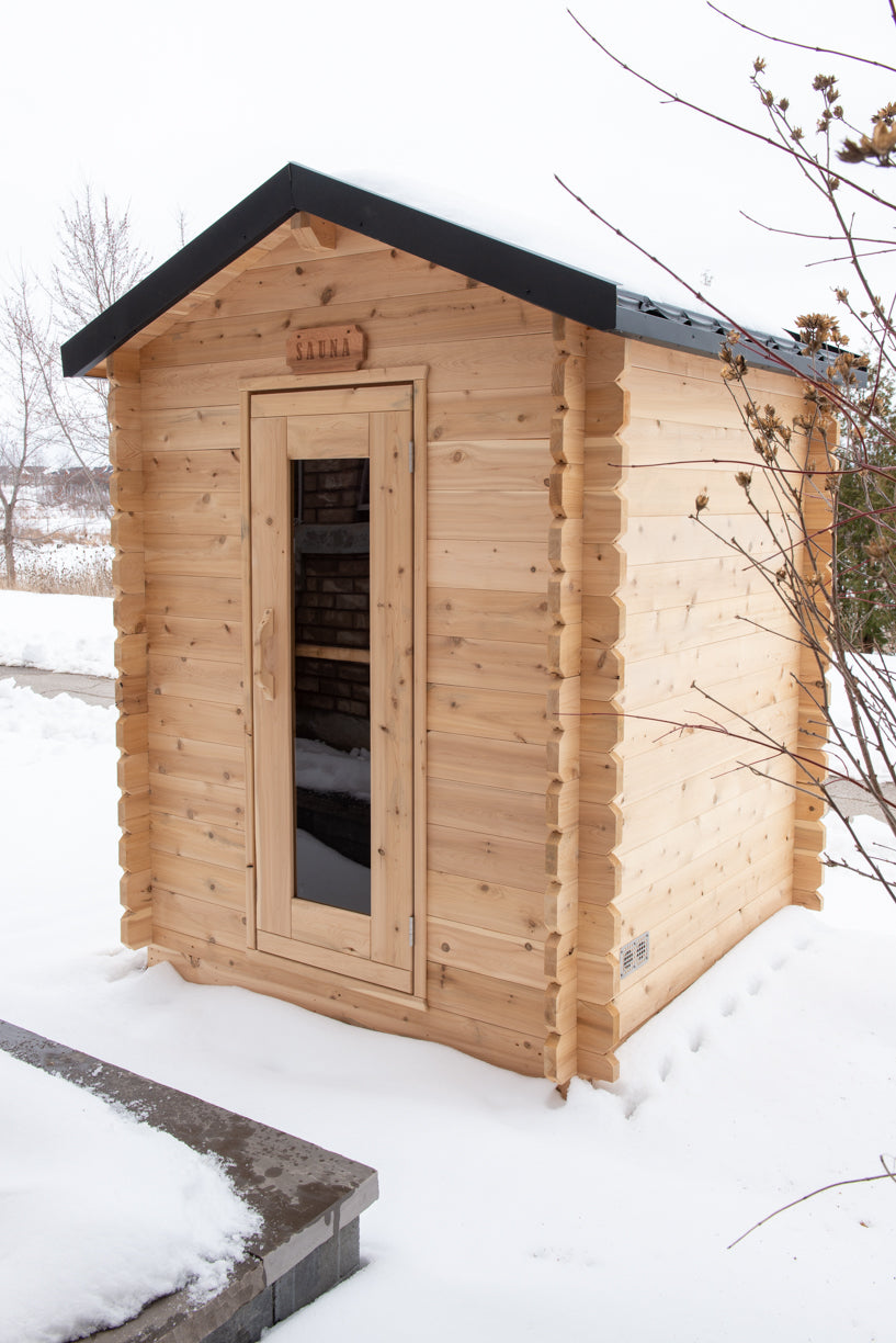 Canadian Timber Granby 4 Person Cabin Sauna — view 9