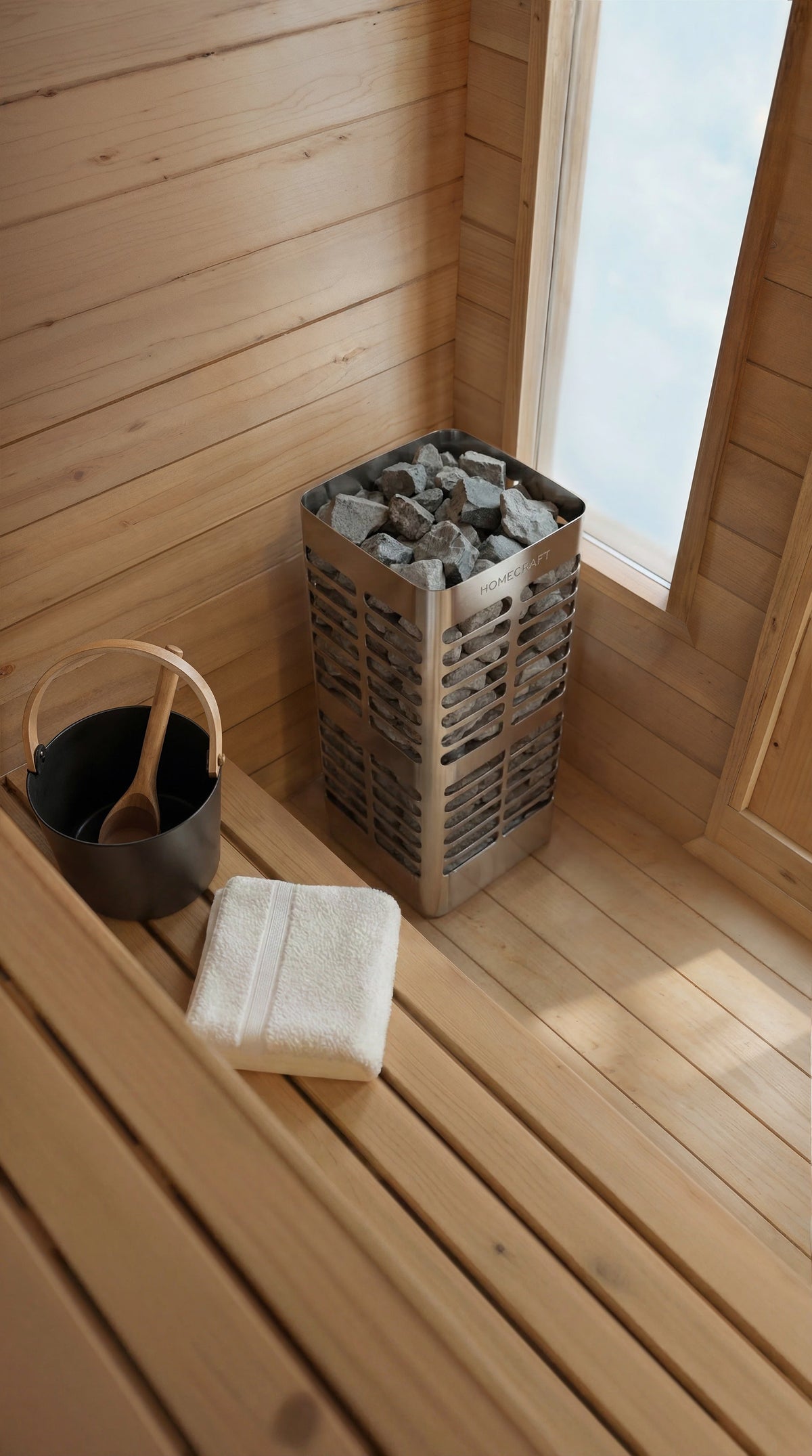 Canadian Timber Palmer Cabin Sauna — view 11
