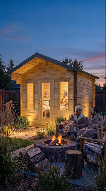 Canadian Timber Palmer Cabin Sauna — view 3