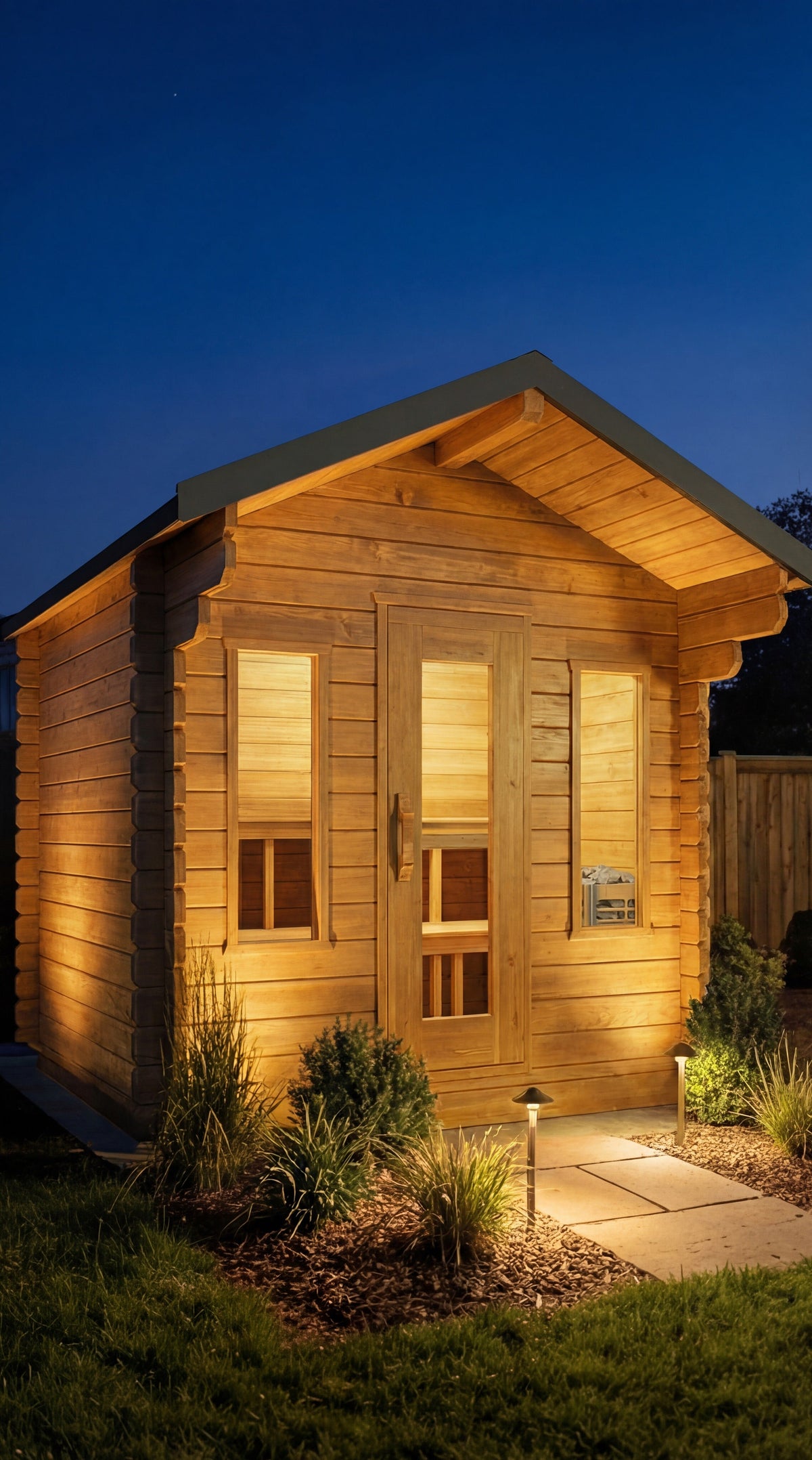 Canadian Timber Palmer Cabin Sauna — view 4