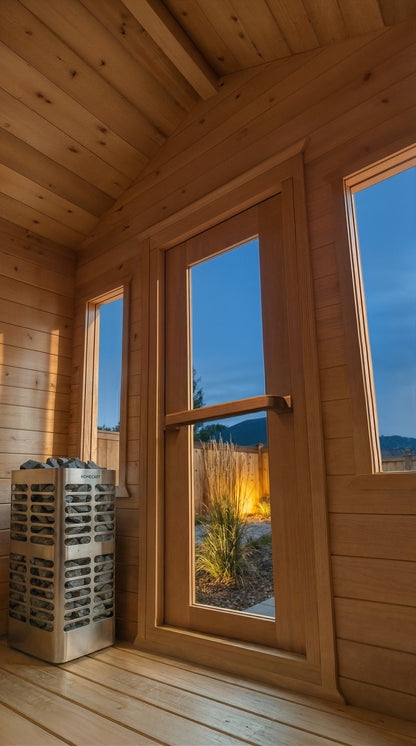 Canadian Timber Palmer Cabin Sauna — view 6