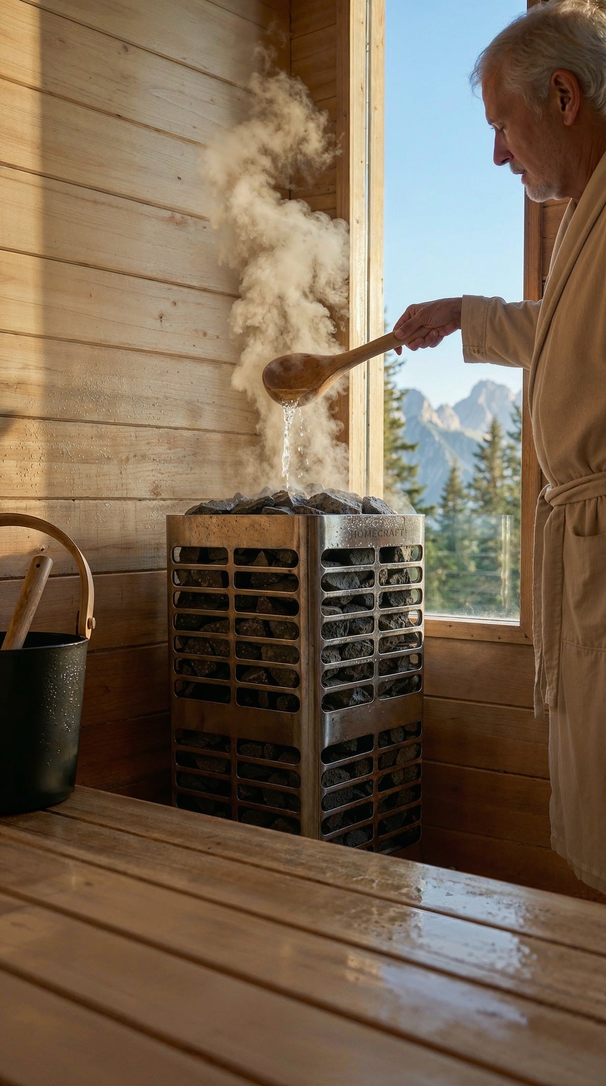 Canadian Timber Palmer Cabin Sauna — view 8