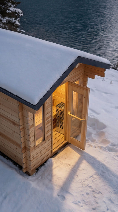 Canadian Timber Palmer Cabin Sauna — view 9