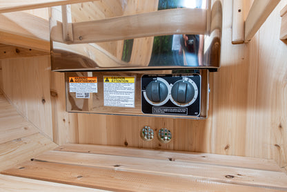 Canadian Timber Tranquility 6-8 Person Barrel Sauna — view 2