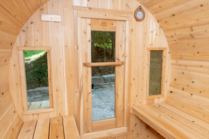 Canadian Timber Tranquility 6-8 Person Barrel Sauna — view 6