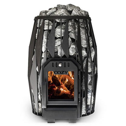 Cozy Heat OG Sauna Stove - Wood-Burning Sauna Stove, Up to 18kW