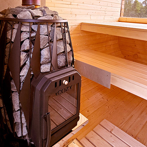 Cozy Heat OG Sauna Stove - Wood-Burning Sauna Stove, Up to 18kW — view 2
