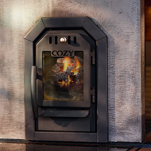 Cozy Heat OG Thru-Wall Sauna Stove - Wood-Burning Sauna Stove, Up to 18kW — view 3