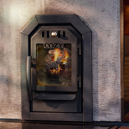 Cozy Heat SW Thru-Wall Sauna Stove - Wood-Burning Sauna Stove, Up to 18kW — view 4