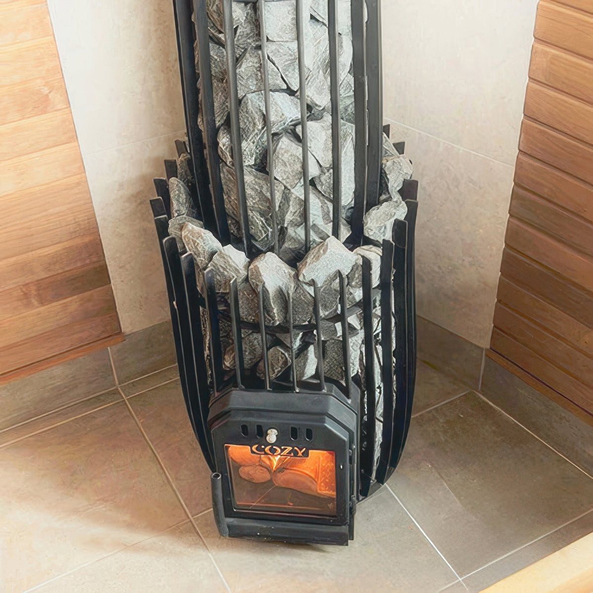Cozy Heat SW Sauna Stove - Wood-Burning Sauna Stove, Up to 18kW — view 2