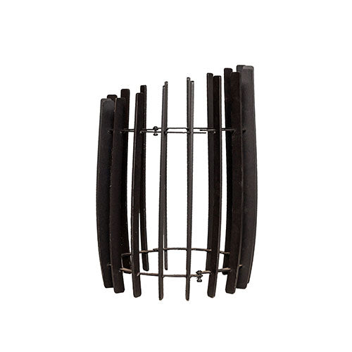 Cozy Heat Chimney Cover SW H500 - Chimney Cover, Black Stainless Steel, for SW Sauna Stoves