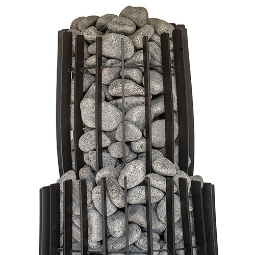 Cozy Heat Chimney Cover SW H700 - Chimney Cover, Black Stainless Steel, for SW Sauna Stoves — view 2