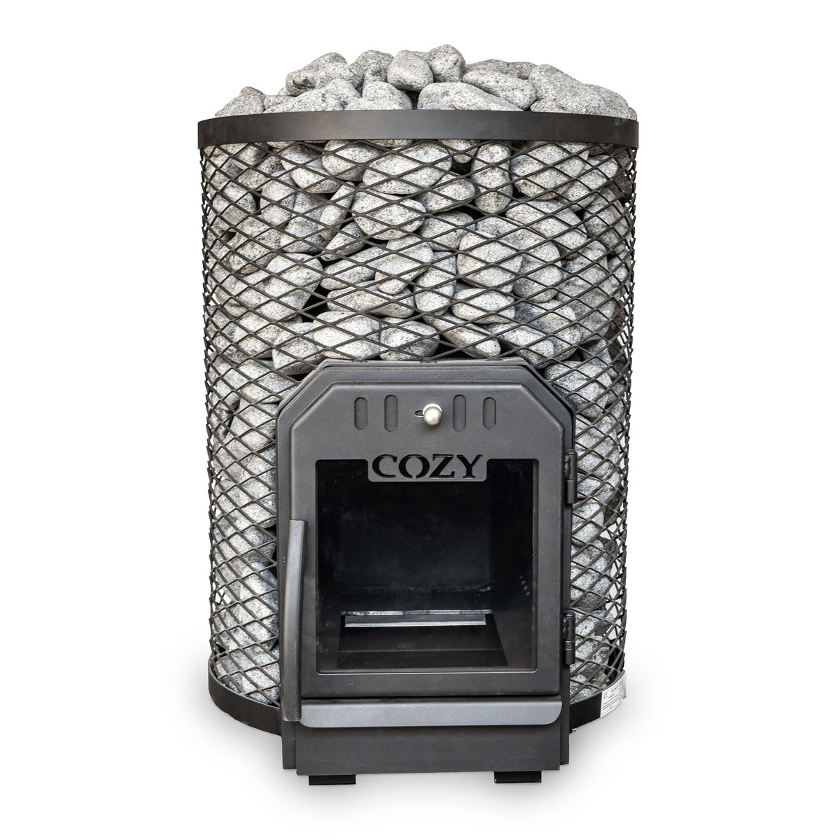 Cozy Heat O 18kW wood-burning sauna stove